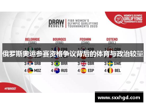 俄罗斯奥运参赛资格争议背后的体育与政治较量