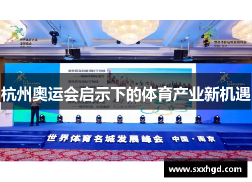杭州奥运会启示下的体育产业新机遇